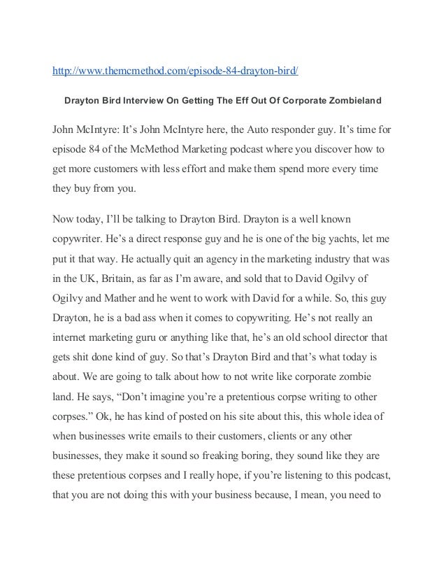 I Worked With David Ogilvy, Founder Of Ogilvy & Mather: An Interview With Drayton Bird